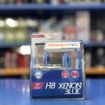 SET LAMPADINE H8 ALOGENE POWERTEC EFFETTO XENON SUPER-WHITE 6000K